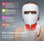 LED-маска Ulike ReGlow для фототерапії та оновлення шкіри обличчя