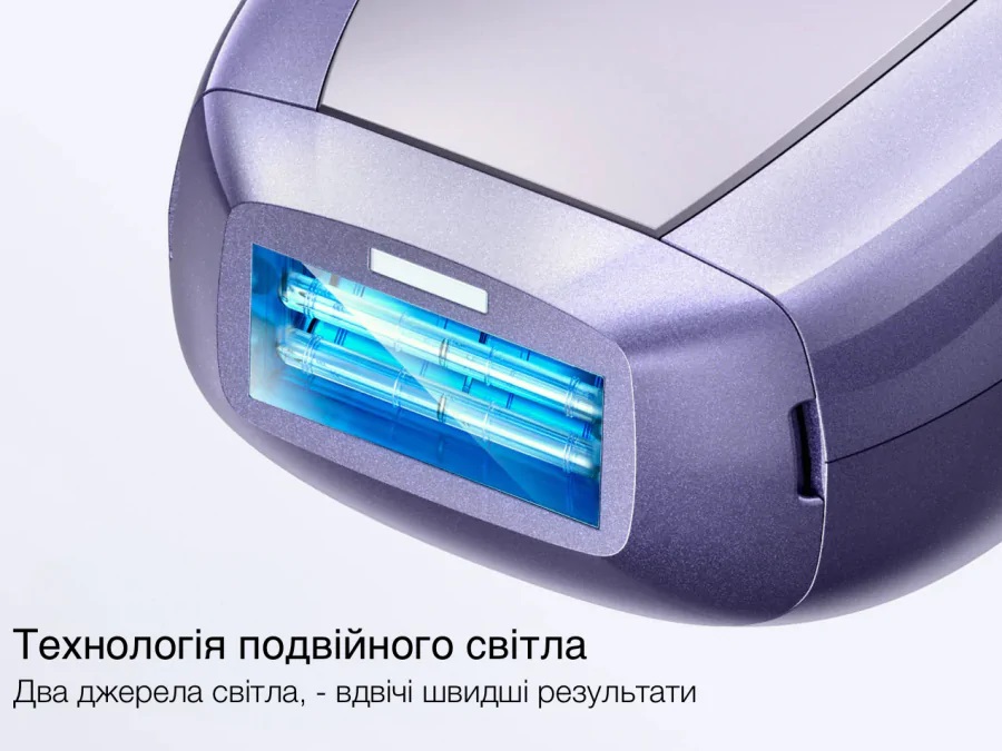 Порівняння нагріву лампи Philips Lumea та охолодження сапфіру Ulike